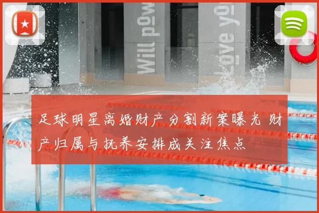 足球明星离婚财产分割新案曝光 财产归属与抚养安排成关注焦点