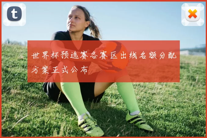 世界杯预选赛各赛区出线名额分配方案正式公布